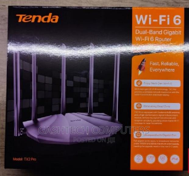Tenda TX2 Pro Dual-Band Gigabit Wi-Fi 6 Router - thumbnail 2