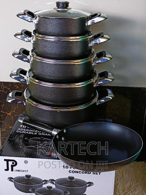 James Pot Cookware Non Stick Set -10pcs - main view