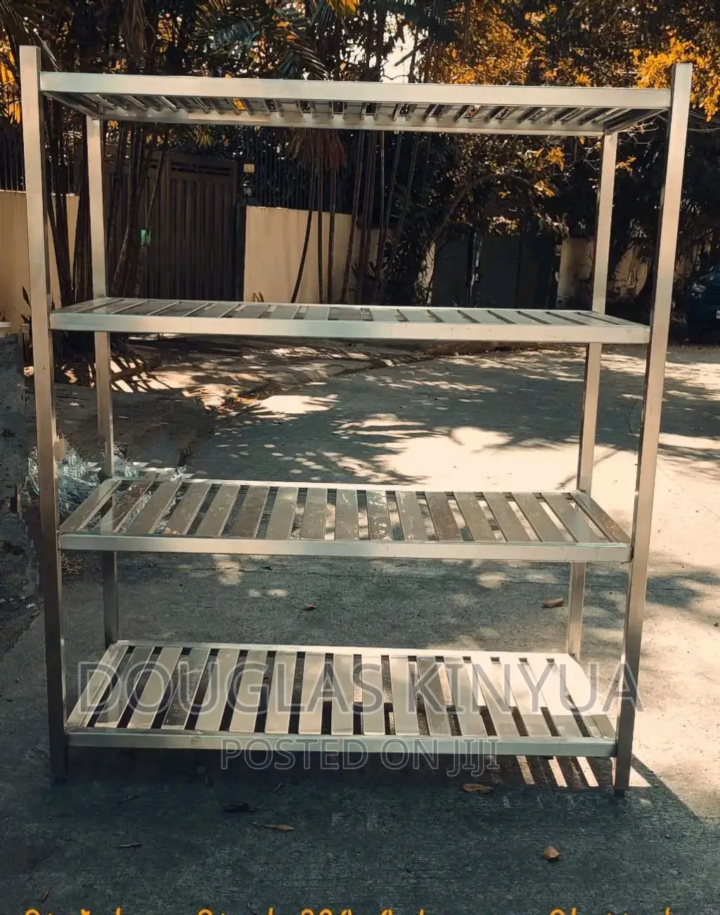 Cooling Rack 150cmlx56cmwx180cmh.Stainless Steel.