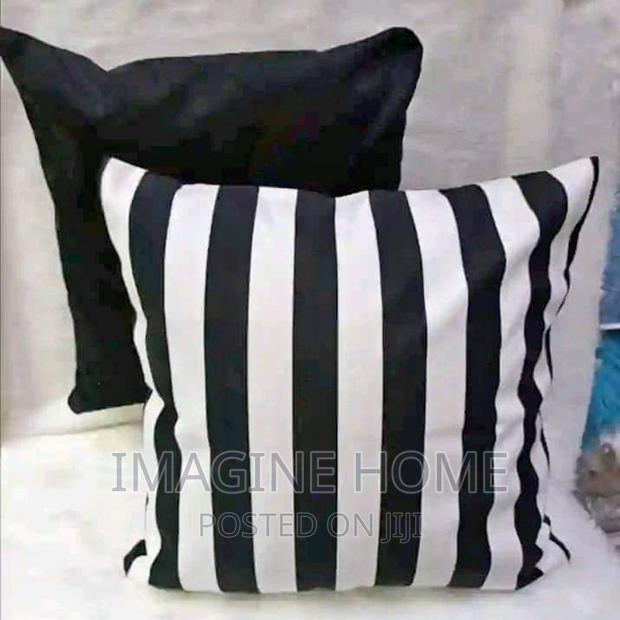 Black and White Throw Pillows - main view
