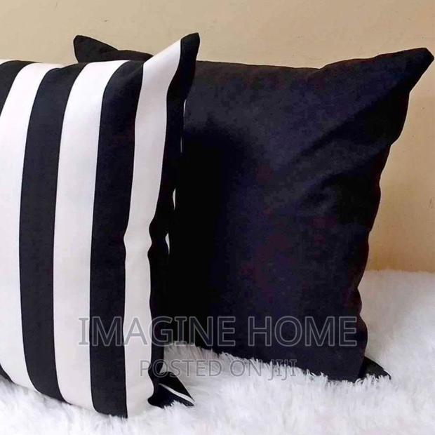 Black and White Throw Pillows - thumbnail 2