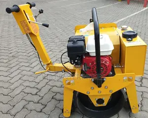 Single Drum Roller Machine Honda Engine