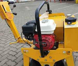 Single Drum Roller Machine Honda Engine