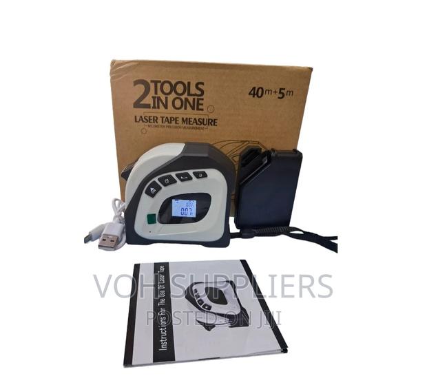 Digital Laser Tape Measure 2 in 1 40m +5m - thumbnail 4