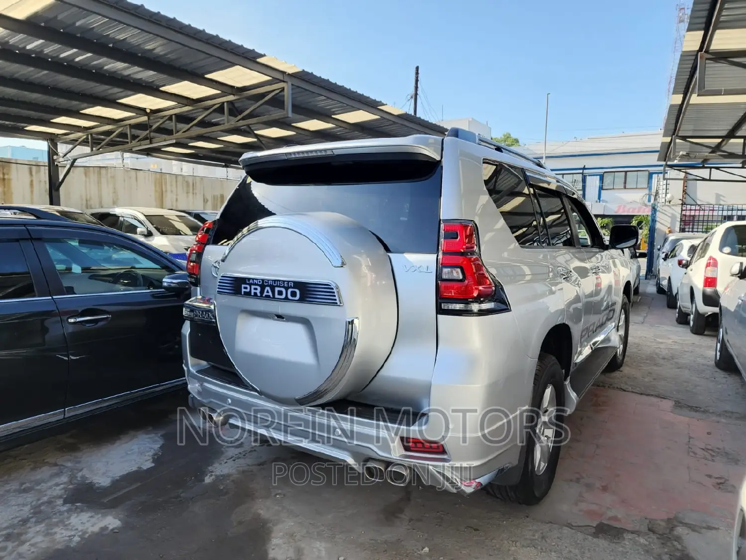 Toyota Land Cruiser Prado 2018 Silver