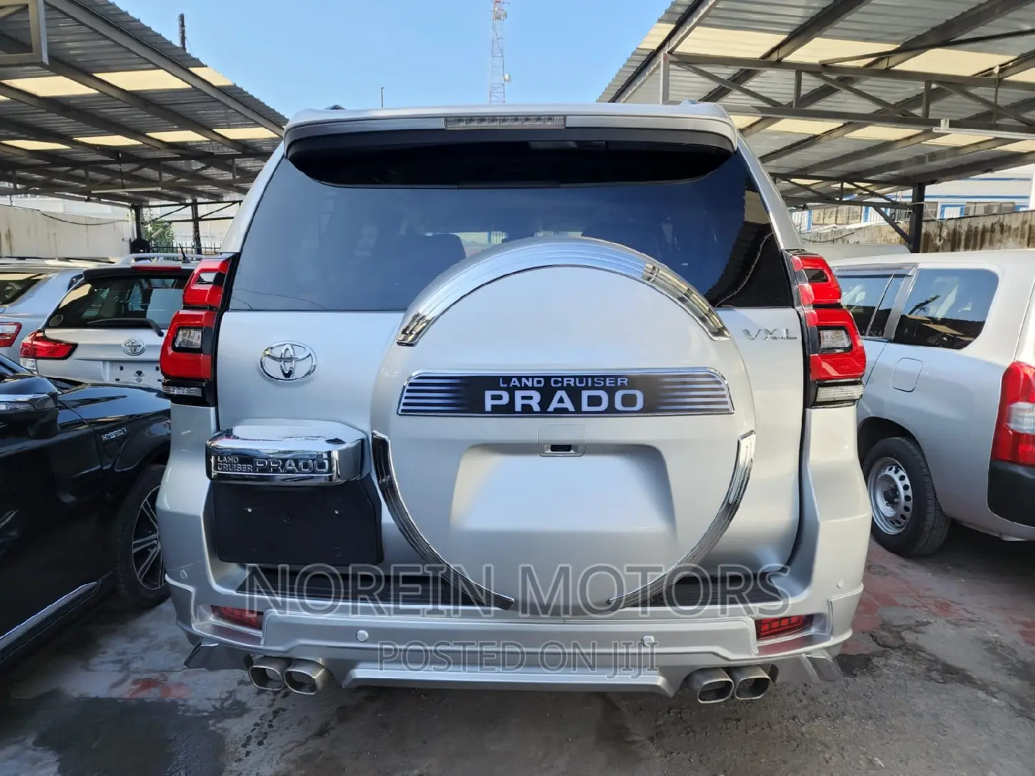 Toyota Land Cruiser Prado 2018 Silver