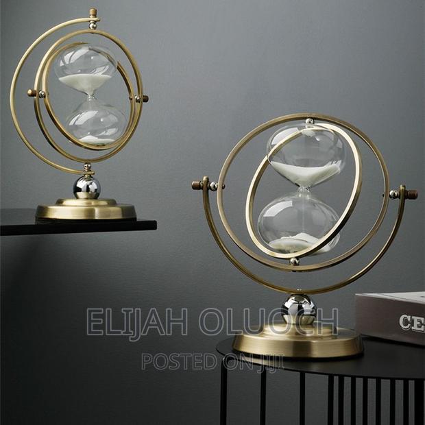 360•Rotating Glass Hour Timer/Decor - thumbnail 3