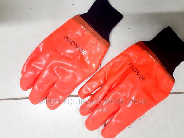 Cold Room Gloves- Flexible With Fleece Lined