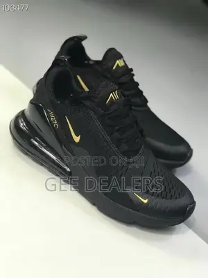 Bkack Nike Airmax 270 Sneakers Size 37-42