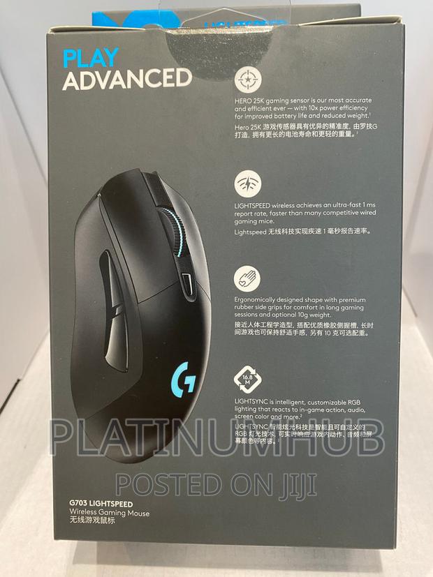 Logitech G703 Wireless Gaming Mouse G5d - main view