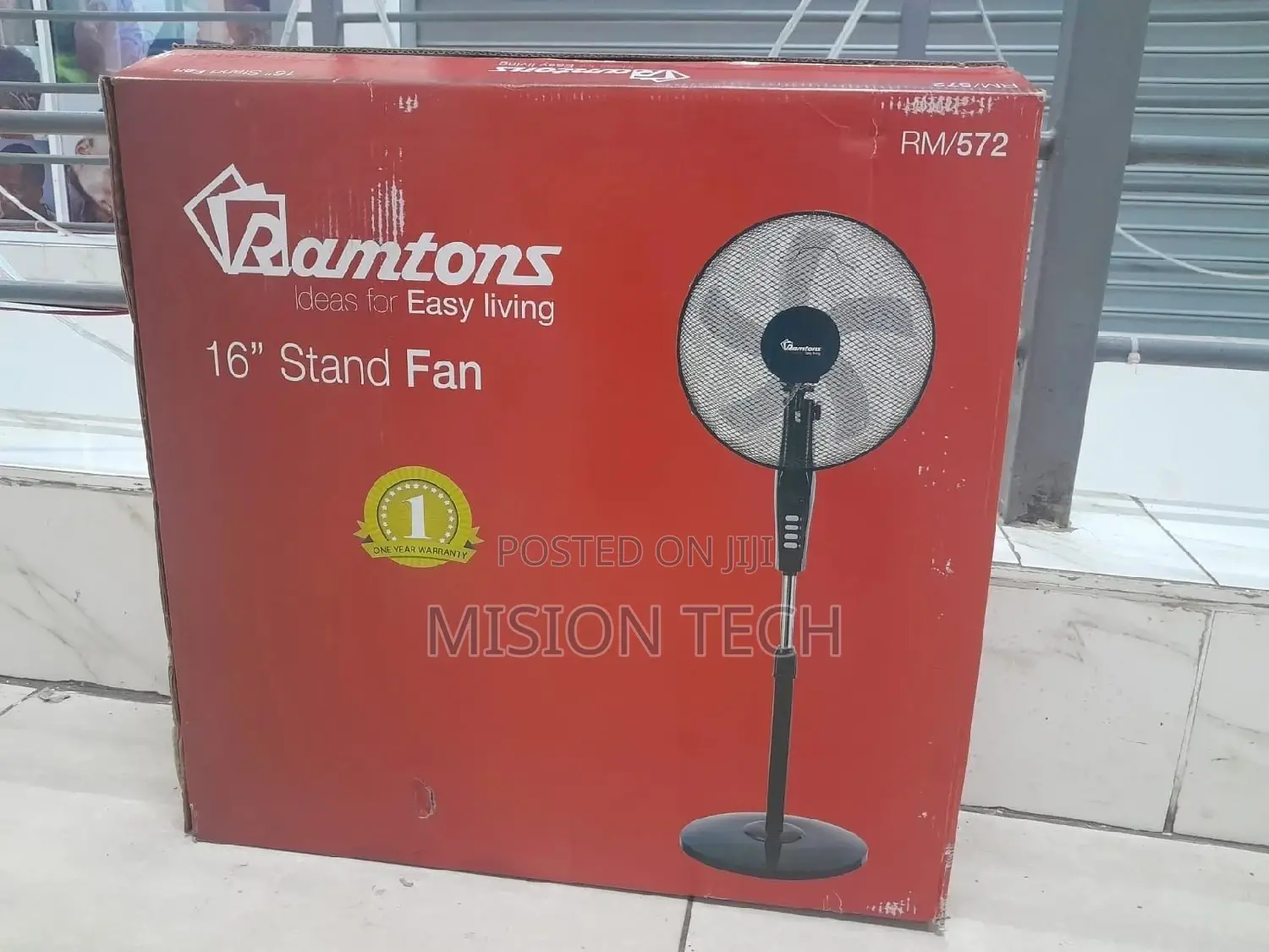 16inch Ramptons Standing Fan