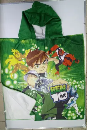 Cartoon Themed Hooded Swimming Towels