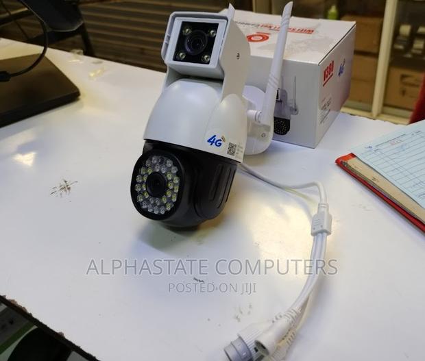 4G DOUBLE Lens CCTV Network Camera With Simcard Slot Camera