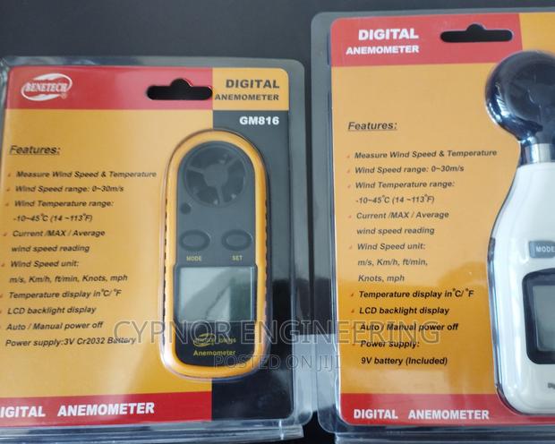 Benetch Digital Anemometer - main view