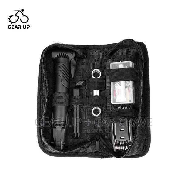 Full Cycling Home Toolkit Bag Allen Key, Pump, Puncture Kit - thumbnail 3