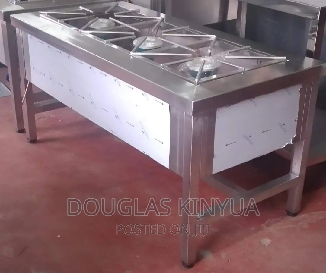 3burners Commercial Gas Cooker. High Pressure. in Gikomba/Kamukunji