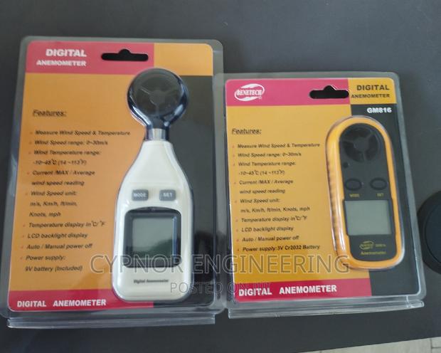 Digital Anemometer for Schools - main view