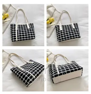 *Tweed Tote Bag Size: 40*11*25cm