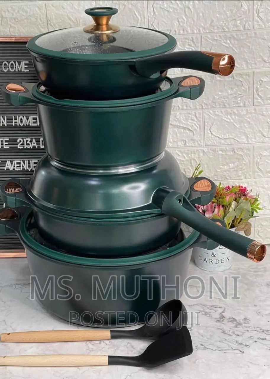 11pcs UCC LIFE Granite Cookware Set*