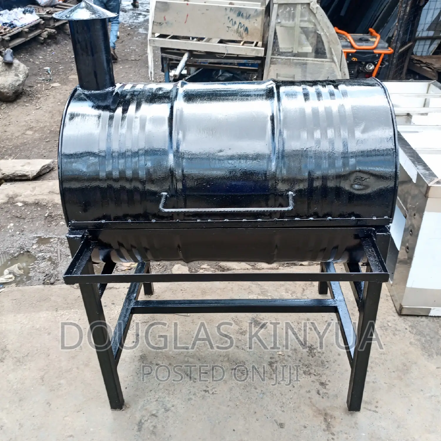 Mild Steel Commercial Charcoal Choma Grill.