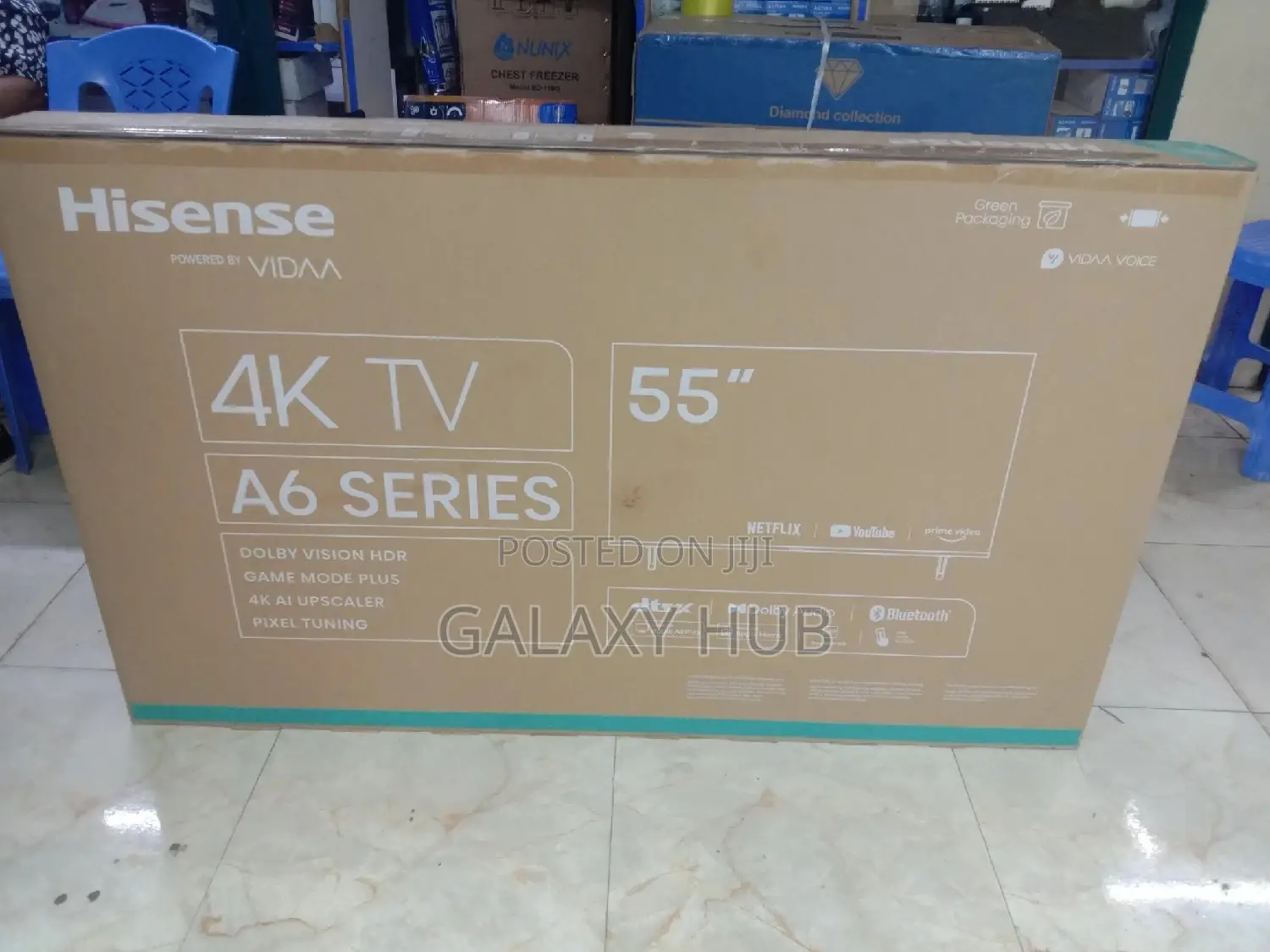 Hisense Smart Tv , 55 Inches A6 Series