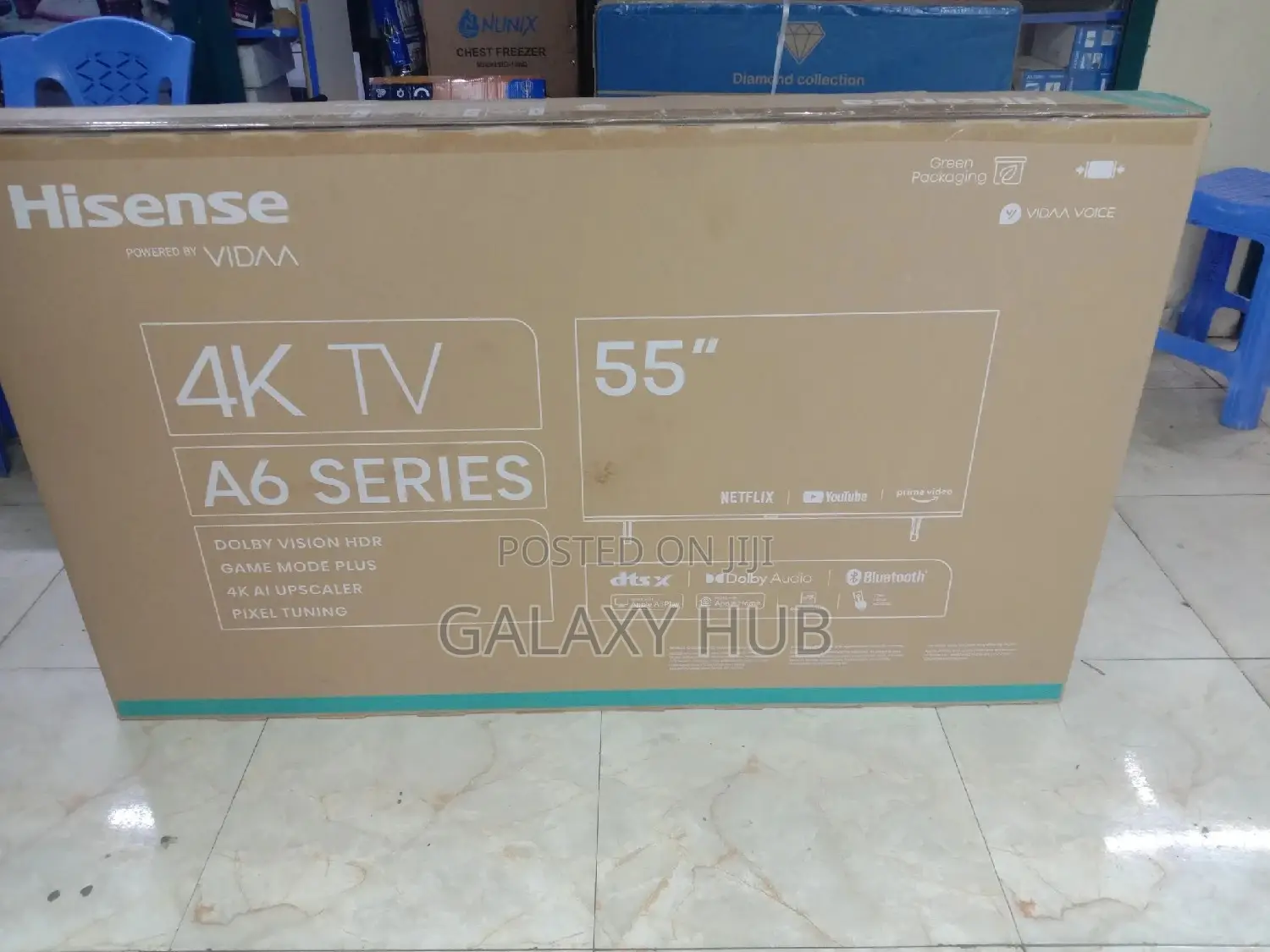 Hisense Smart Tv , 55 Inches A6 Series