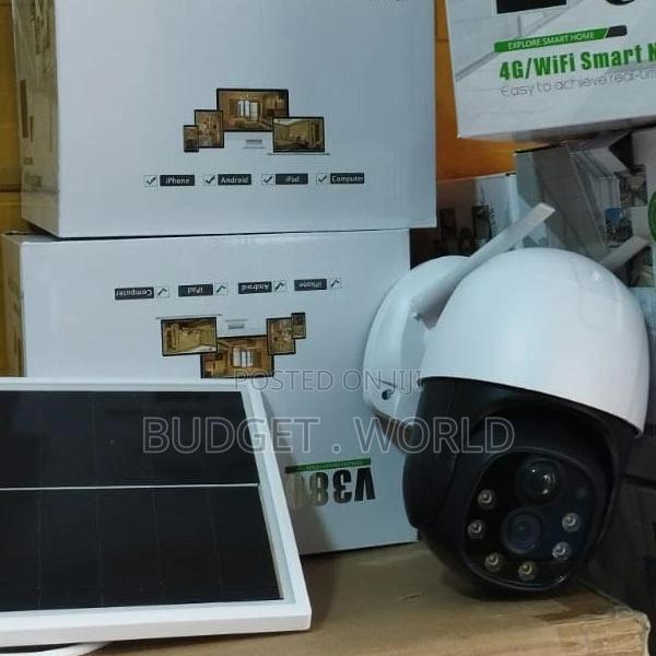 4g Solar Panel Cam PTZ 2mp Hd V380 - Solar PTZ Camera_ - main view