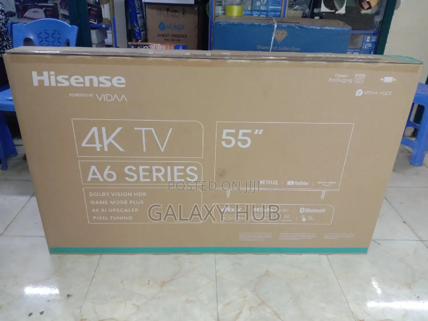 Hisense Television 55 Inches, A6 Series