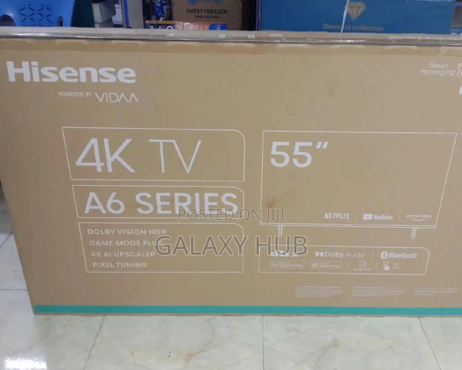 Hisense Television 55 Inches, A6 Series