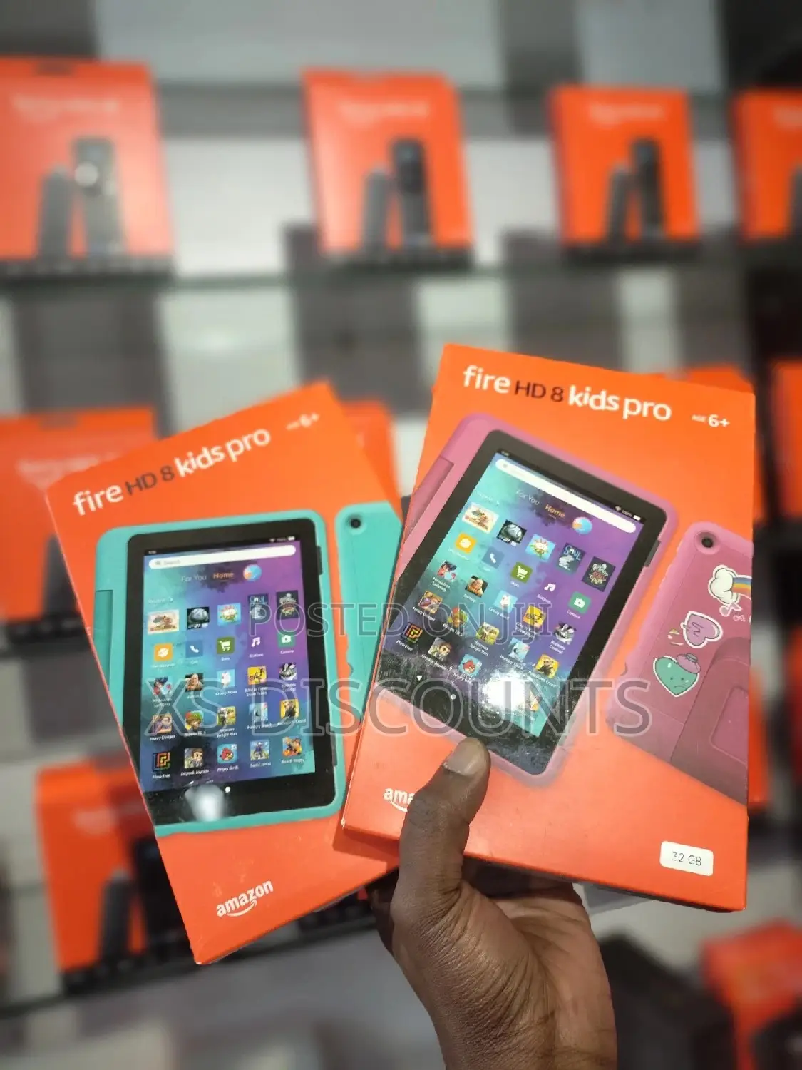 New Amazon Fire HD 8 Kids Pro 32 GB Blue