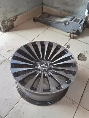 Sports Rims Size 15/5 Normal Black Silver.