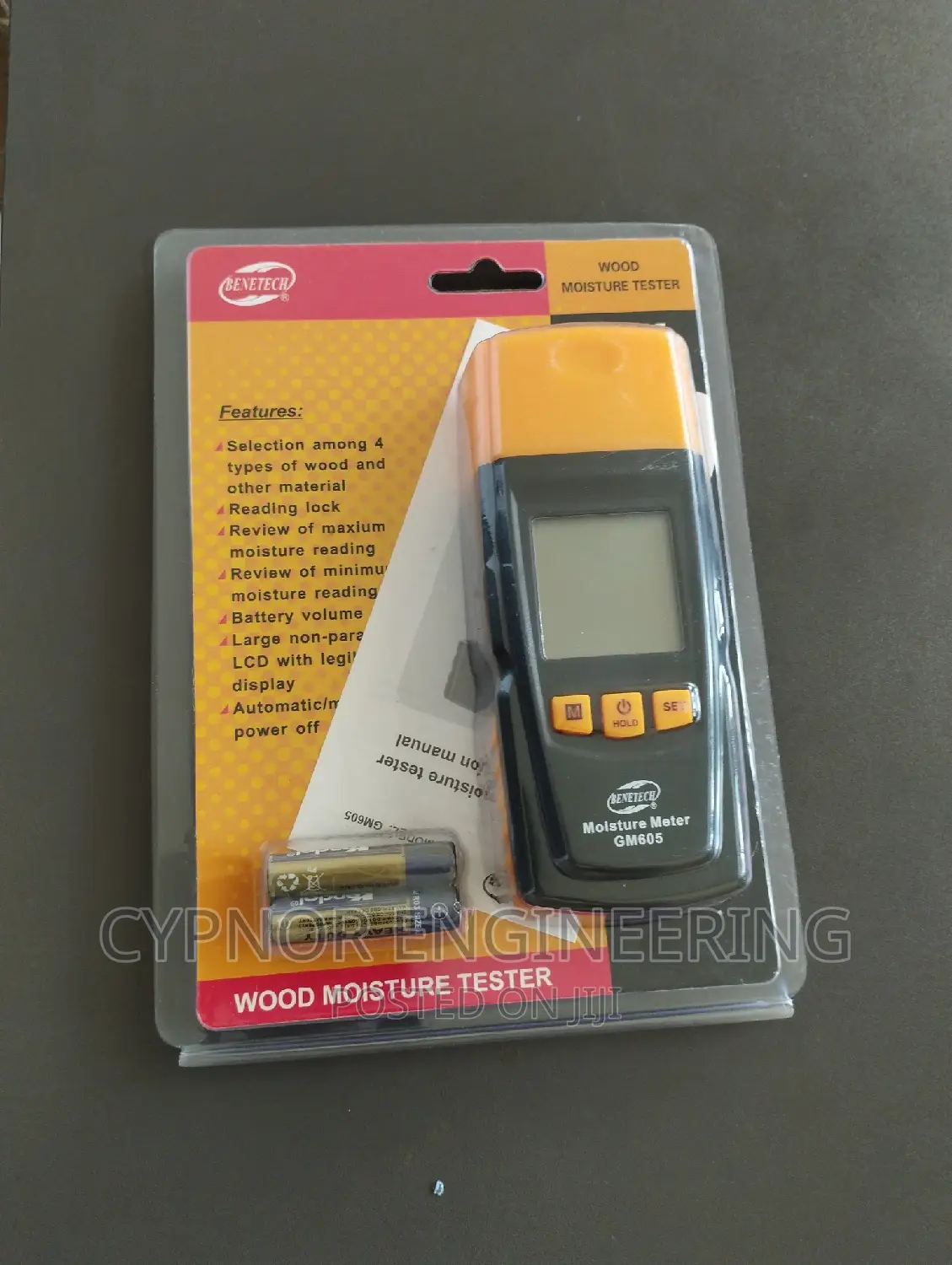 Wood Moisture Tester