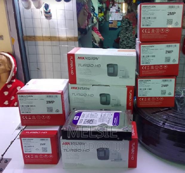 Upgraded Version. 4 Channel CCTV Kit//Hikvision 4 Channel