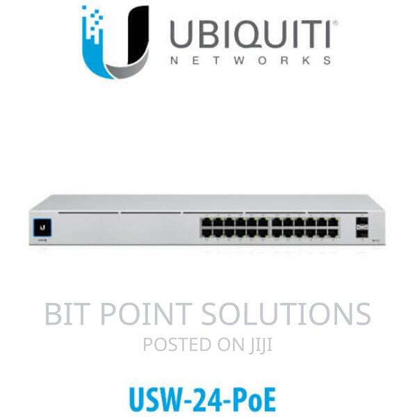 Ubiquiti 24port Switch(Usw-24-poe )16 Gbe Poe+ 1g Sfp Slot - main view