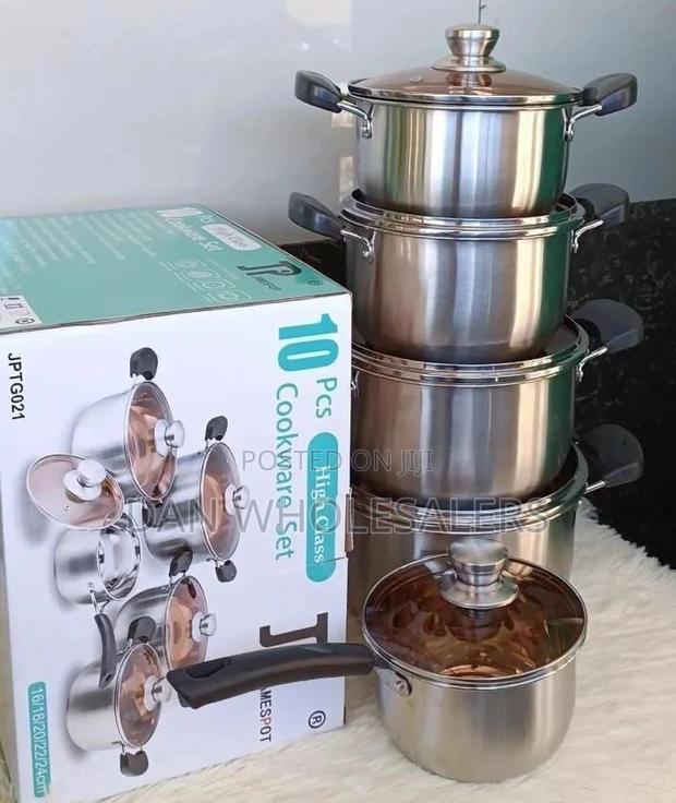 JP Jamesport Heavy Duty 10 PCS Stainless Steel - main view