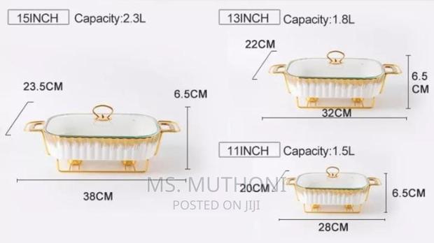 *3pcs Ceramic Food Warmers Now Available - thumbnail 2