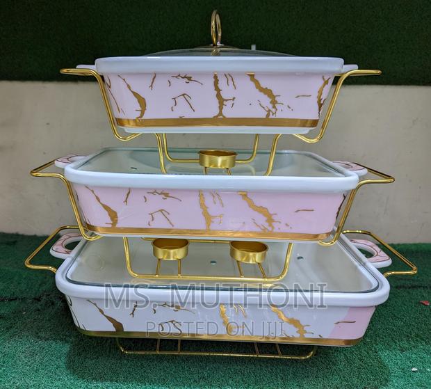*3pcs Ceramic Food Warmers Now Available - main view