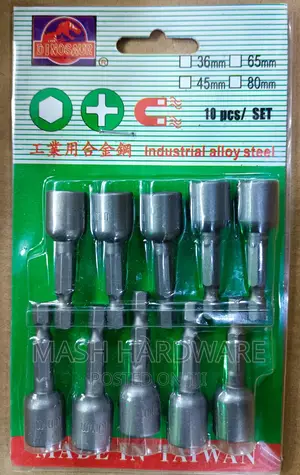10 12mm Magnetic Nut Setters