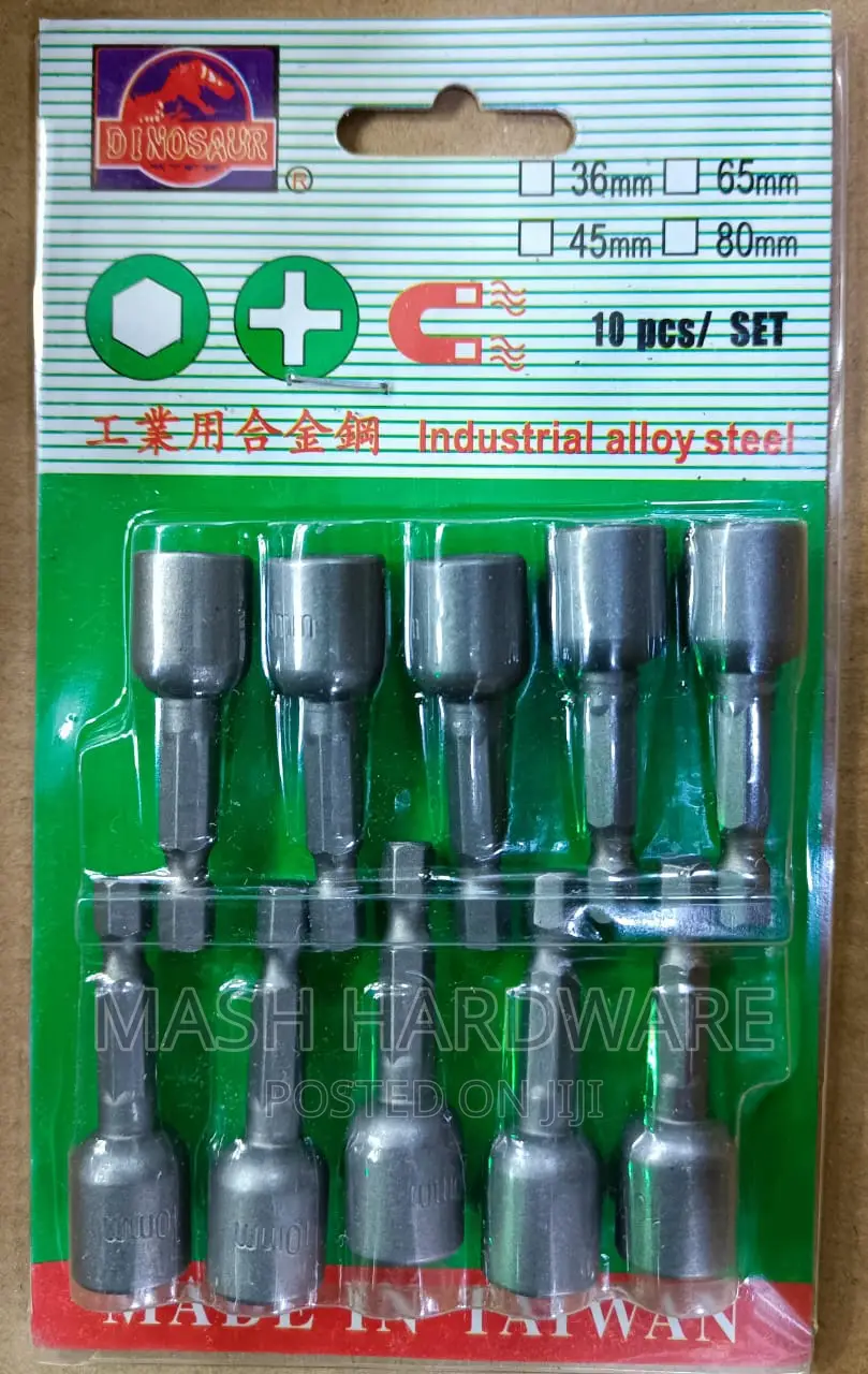 10 12mm Magnetic Nut Setters