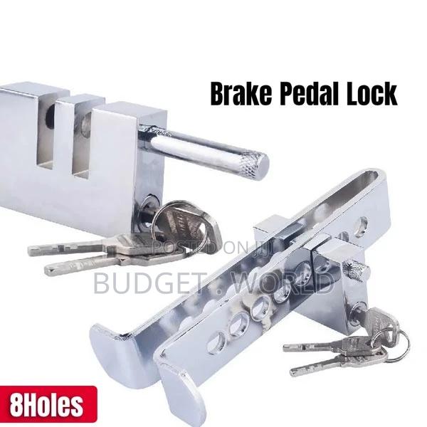 Stainless Steel-Anti-Theft Car Clutch Pedal Lock Rod Car -