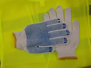 Purchase Safety Cotton Dotted Gloves For Construction