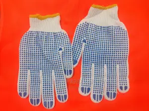 Get Durable Cotton Dotted Gloves For Shipping