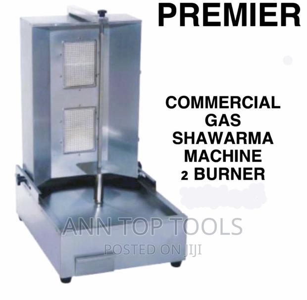 Premier Commercial Gas Shawarma Machine 2 Burner