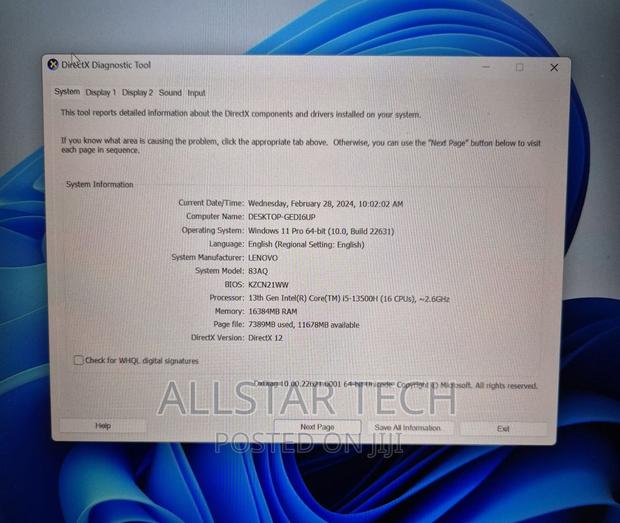 Laptop Lenovo 16GB Intel Core I5 SSD 512GB - thumbnail 4