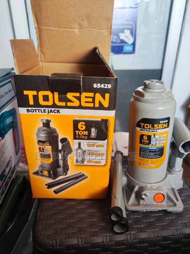 Tolsen Hydraulic Bottle Jack 6tons Heavy Duty Jack 65406 - thumbnail 2
