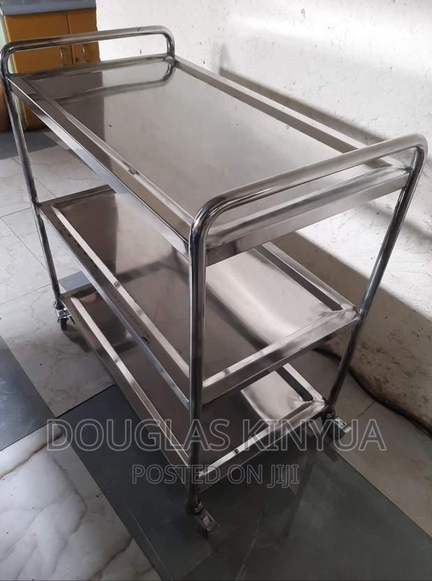 Stainless Steel Food Trolley ( Commercial).
