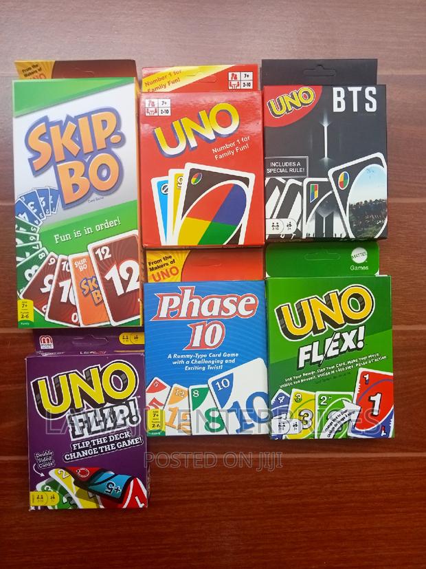 6 in 1 Uno Card Game Series - main view