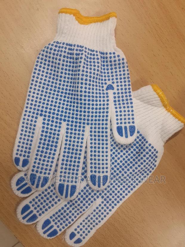 Order Cotton Dotted Gloves Abrasion Resistance