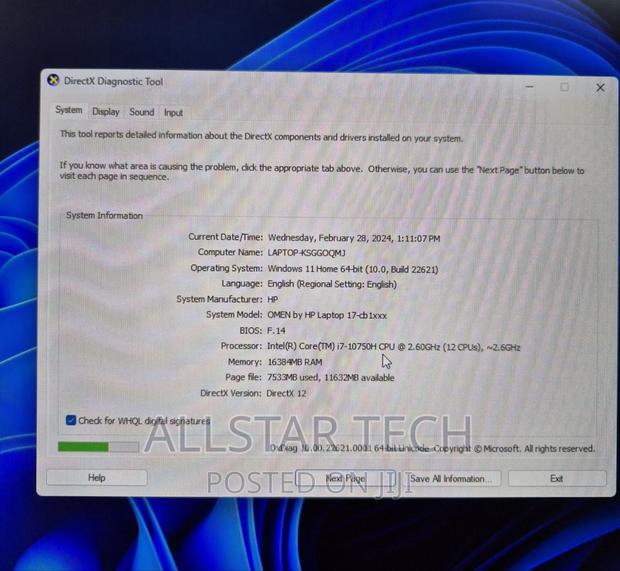 Laptop HP Omen 17 16GB Intel Core I7 SSD 512GB - thumbnail 7