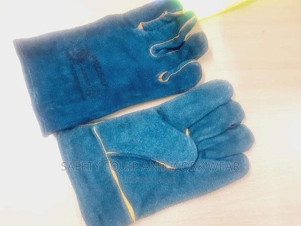 Safety Short Leather Gloves For Motocycles - main view